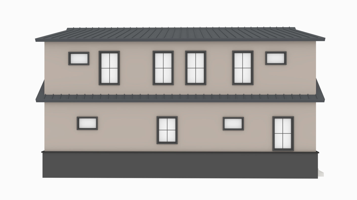 BCO-40034 Cougar Barndominium House Plan