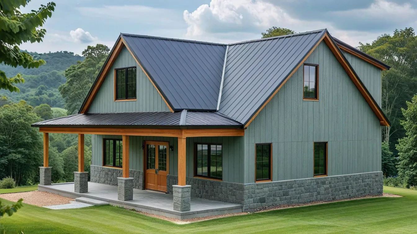 BCO-40034 Cougar Barndominium House Plan