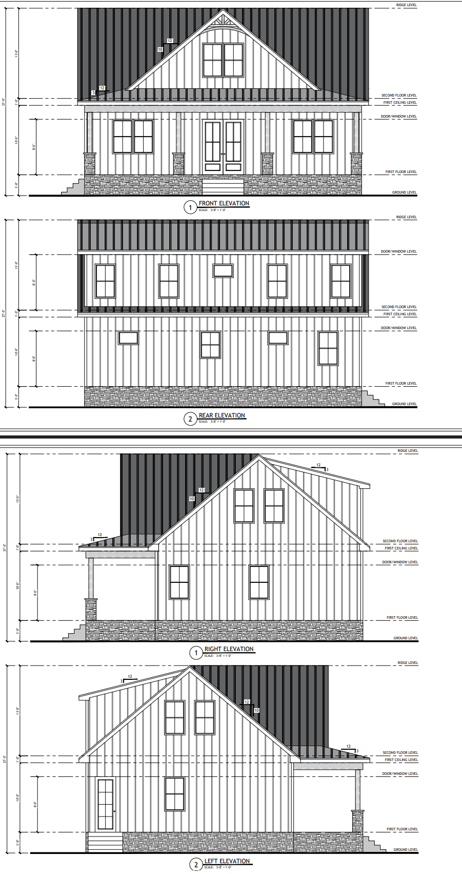 BCO-40034-B Brandon Barndominium House Plan