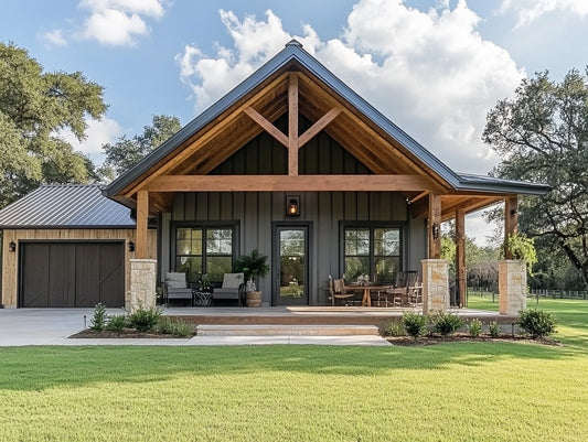 BCO-40043 Harris Barndominium House Plan