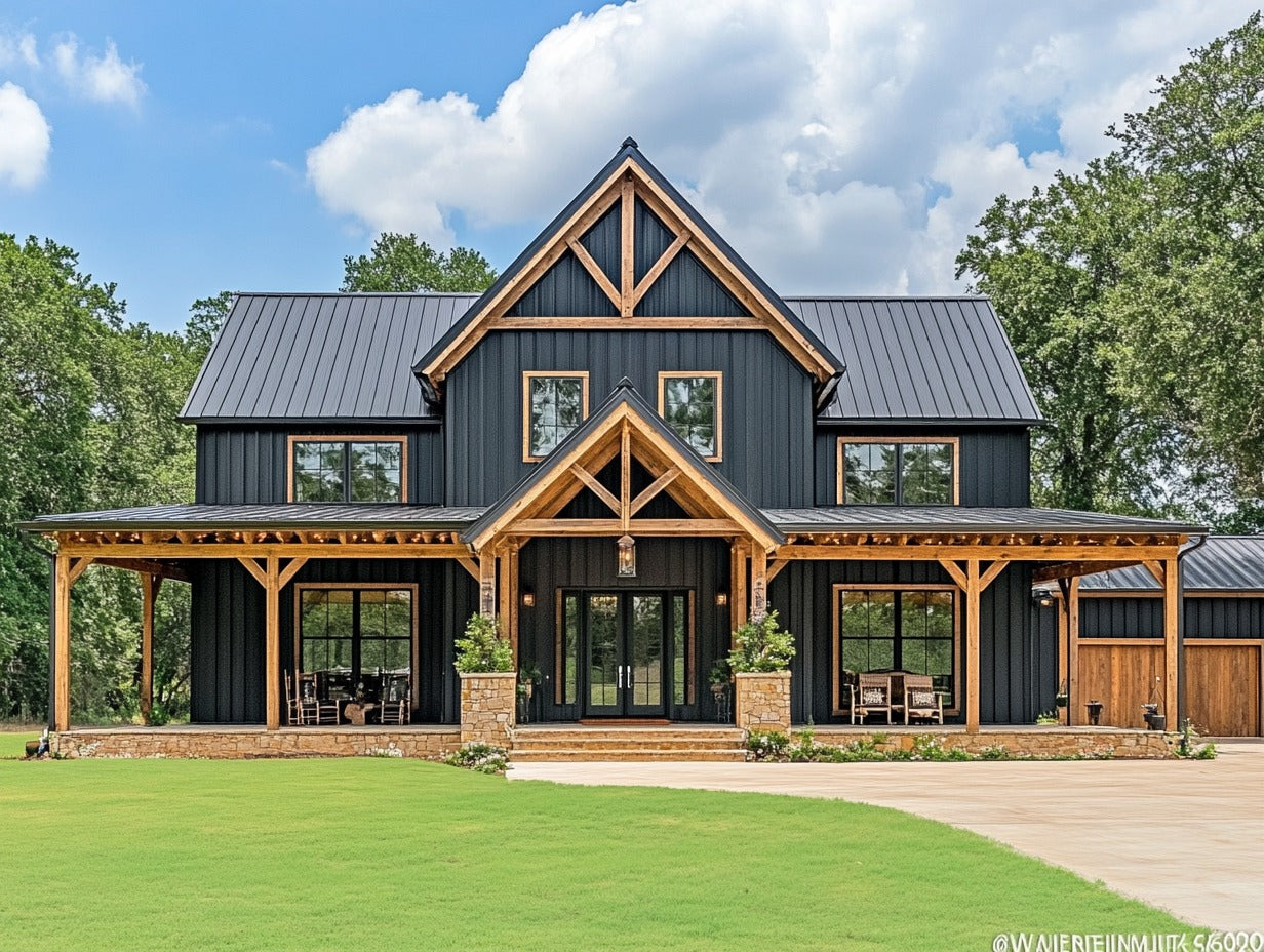 BCO-40052 Barndominium House Plan