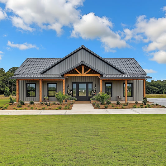 BCO-40101 Barndominium House Plan