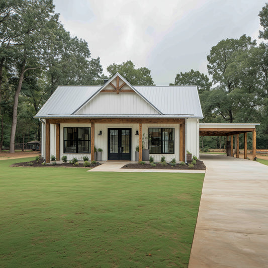 BCO-40105 Barndominium House Plan