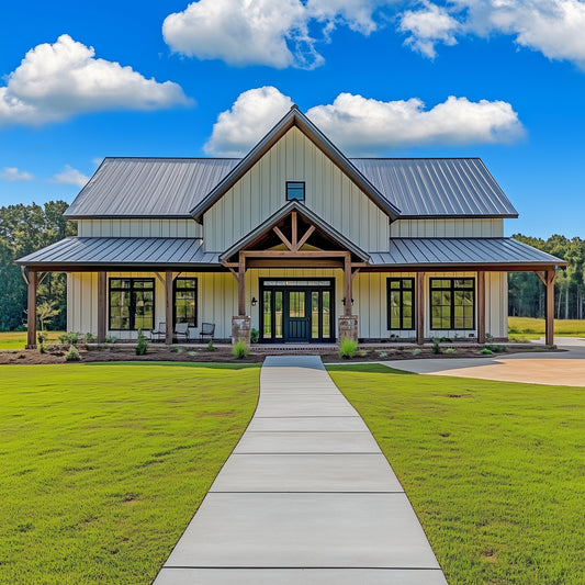 BCO-40107 Barndominium House Plan