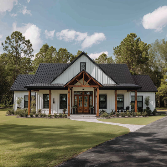 BCO-40124 Barndominium House Plan