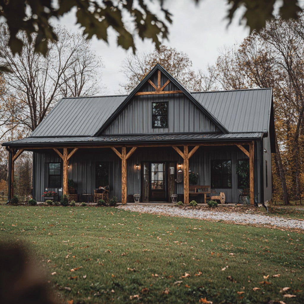 BCO-40130 Barndominium House Plan