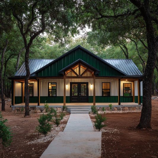 BCO-40132 Dakota Barndominium House Plan