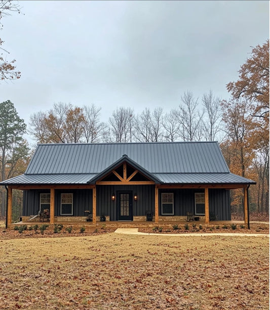 BCO-40142 Jonah Barndominium House Plan