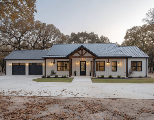 BCO-40151 Angelica Barndominium House Plan