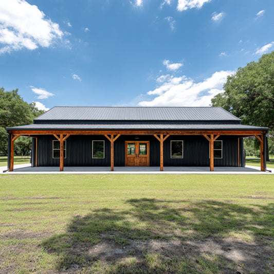 BCO-40153 Barndominium House Plan