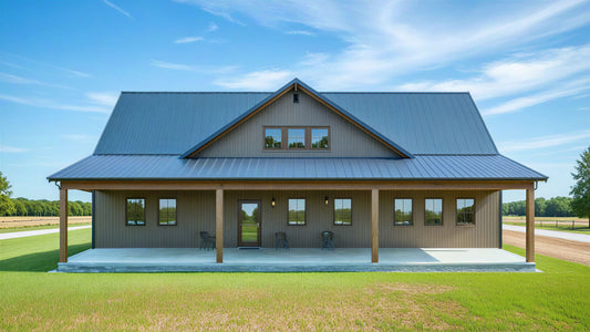 PL-64035 Norman Barndominium House Plan