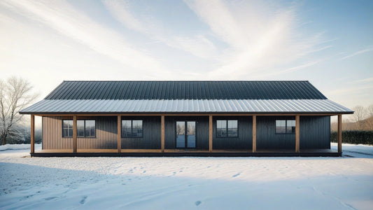 PL-61708-C Colby Barndominium House Plan