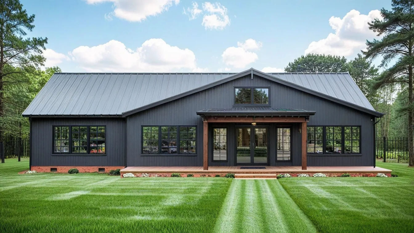 BCO-40042-2 Detlin Barndominium House Plan