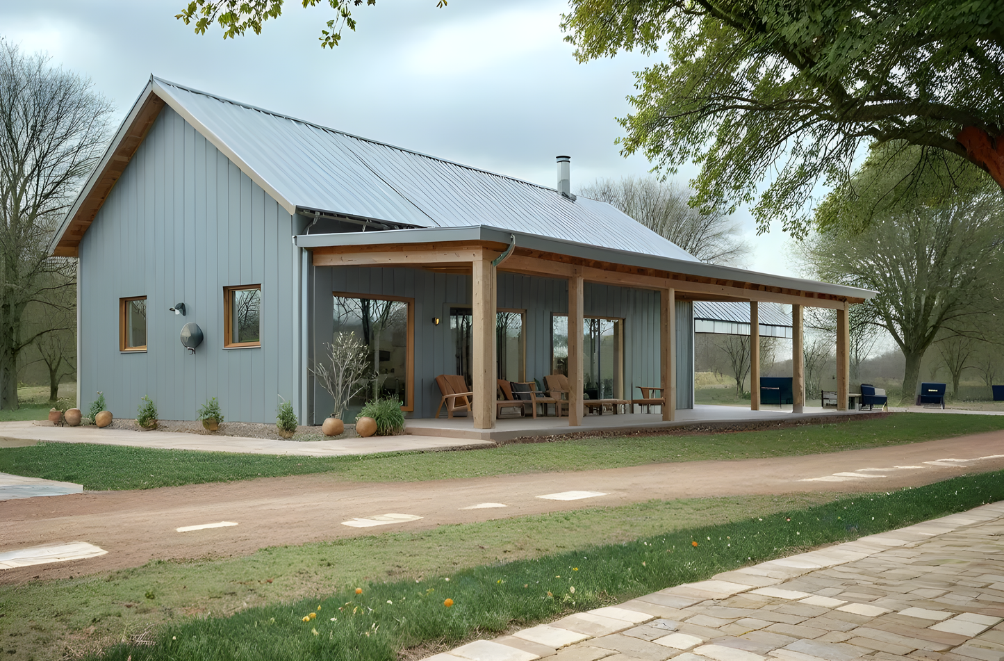 BCO-40011 Barndominium House Plan