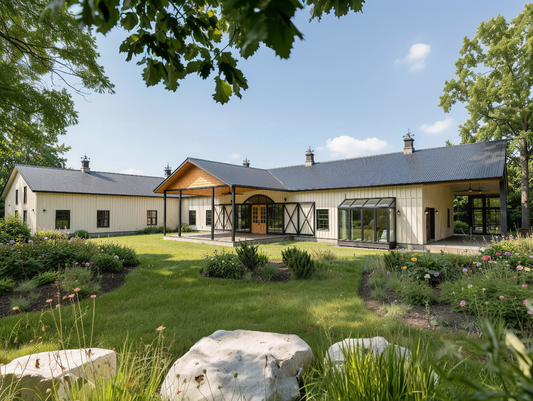 GJ-4402 Roosevelt Barndominium House Plan