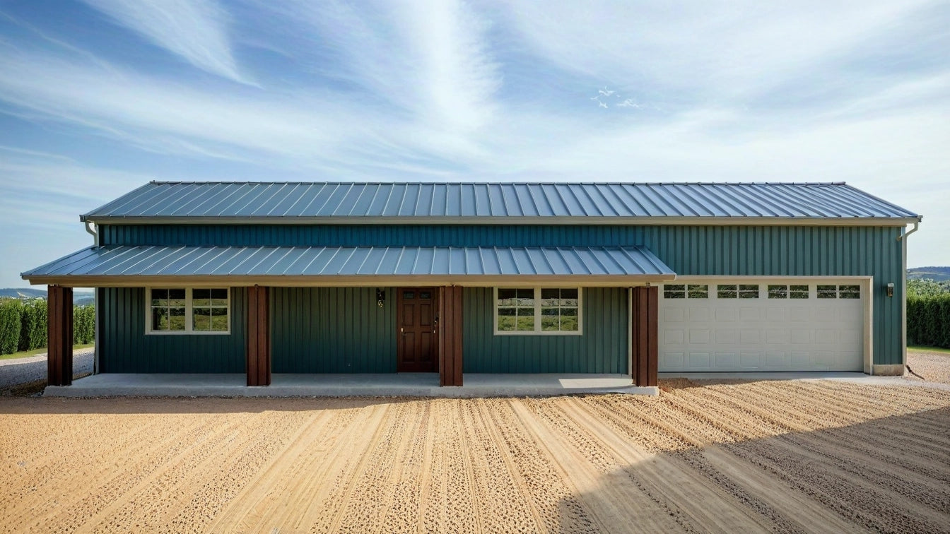 PL-2808 Paris Barndominium House Plan