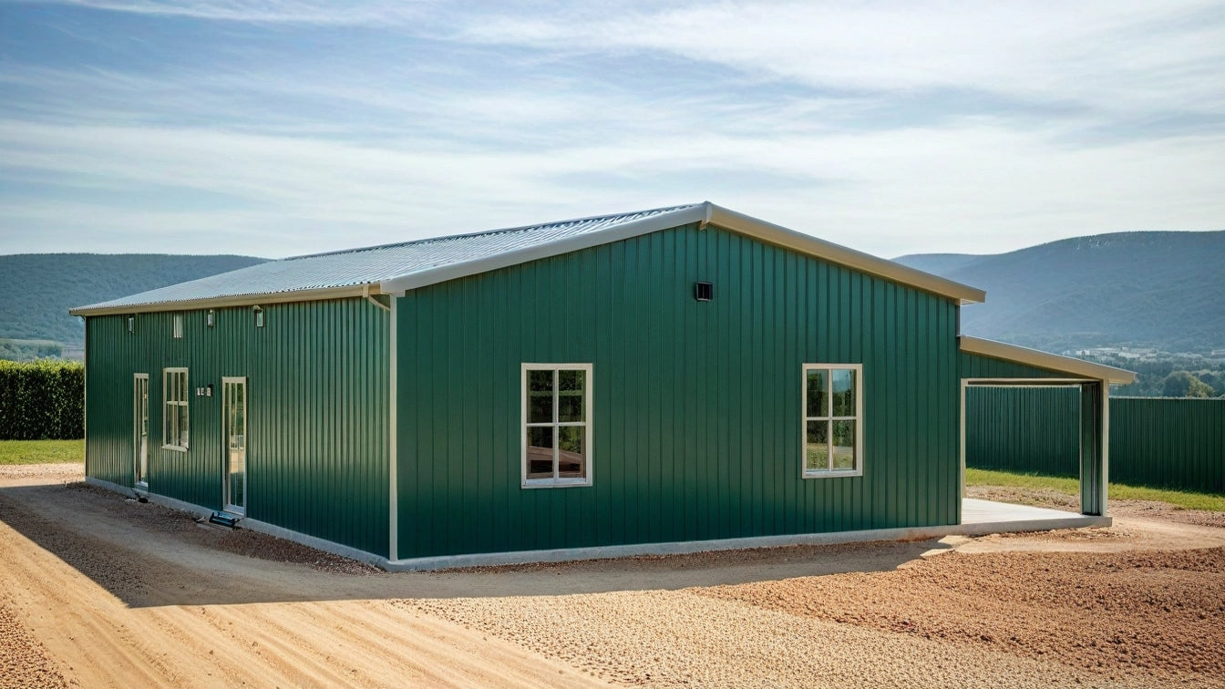 PL-2808 Paris Barndominium House Plan