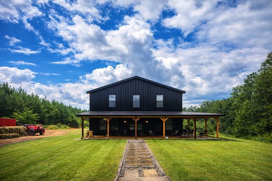 PL-63002 Graham Barndominium House Plan