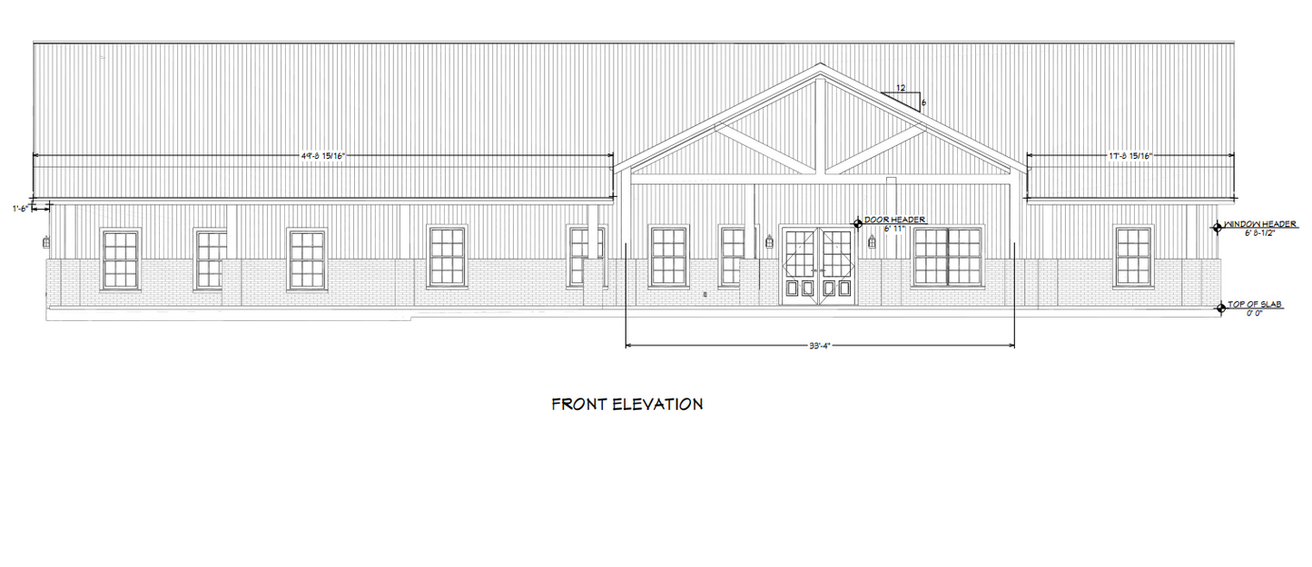 LP-2802 Marcus Barndominium House Plans