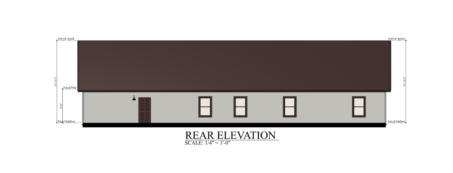 PL-62307 Sunnyside Barndominium House Plans