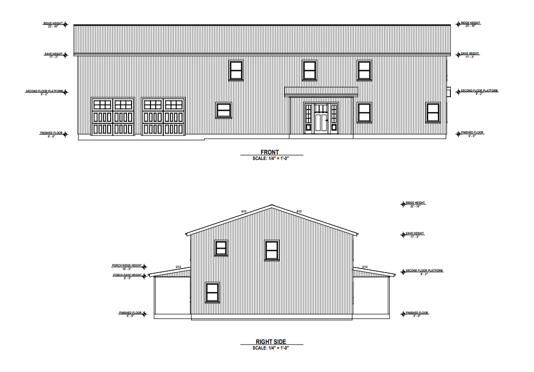 PL-62304 Wolfe Barndominium House Plans
