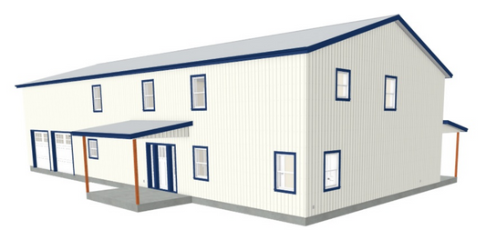 PL-62304 Wolfe Barndominium House Plans