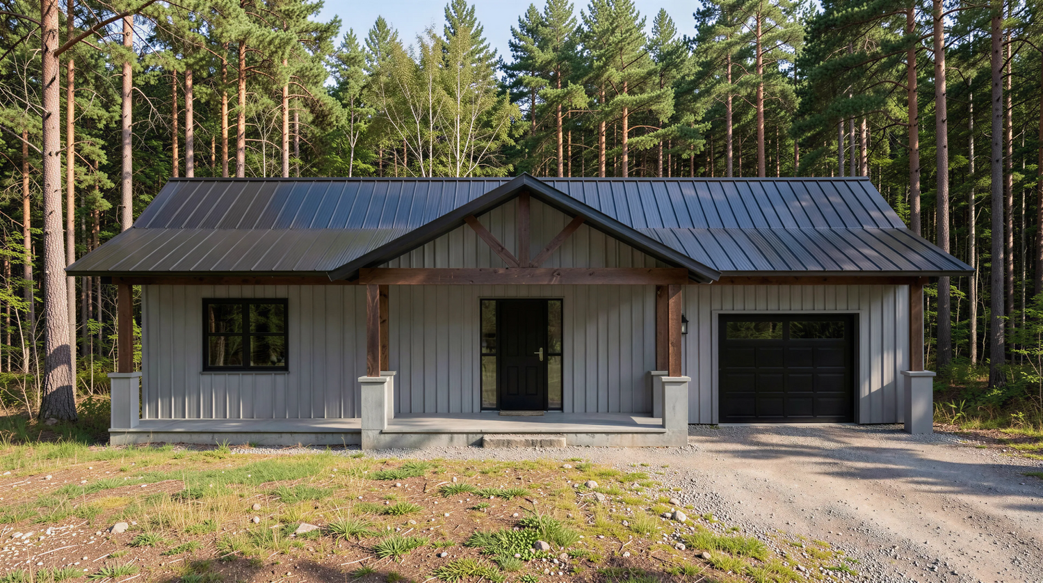 2 Bedroom Barndominium Kits