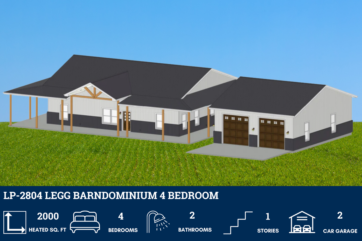 Barndominium House Plans Under 3000 Square Feet