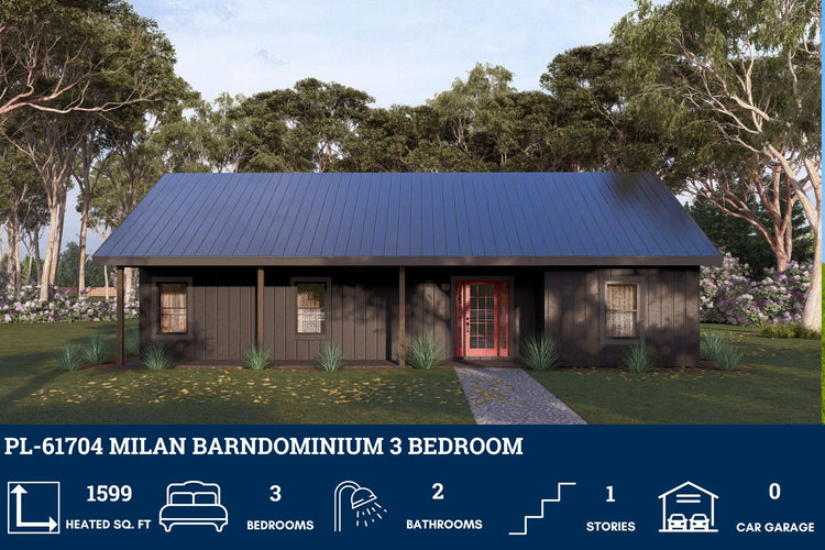 Barndominium House Plans without A Garage