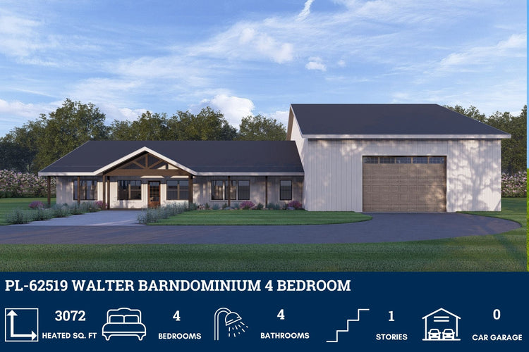 Barndominium House Plans With Shop