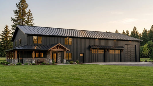 BG-20001-C Meridian Barndominium House Plan