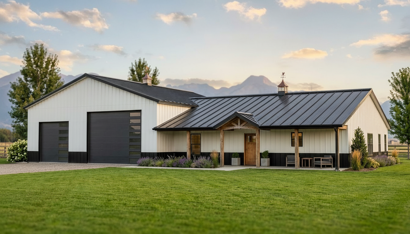 BG-20026 Whitman Barndominium House Plan