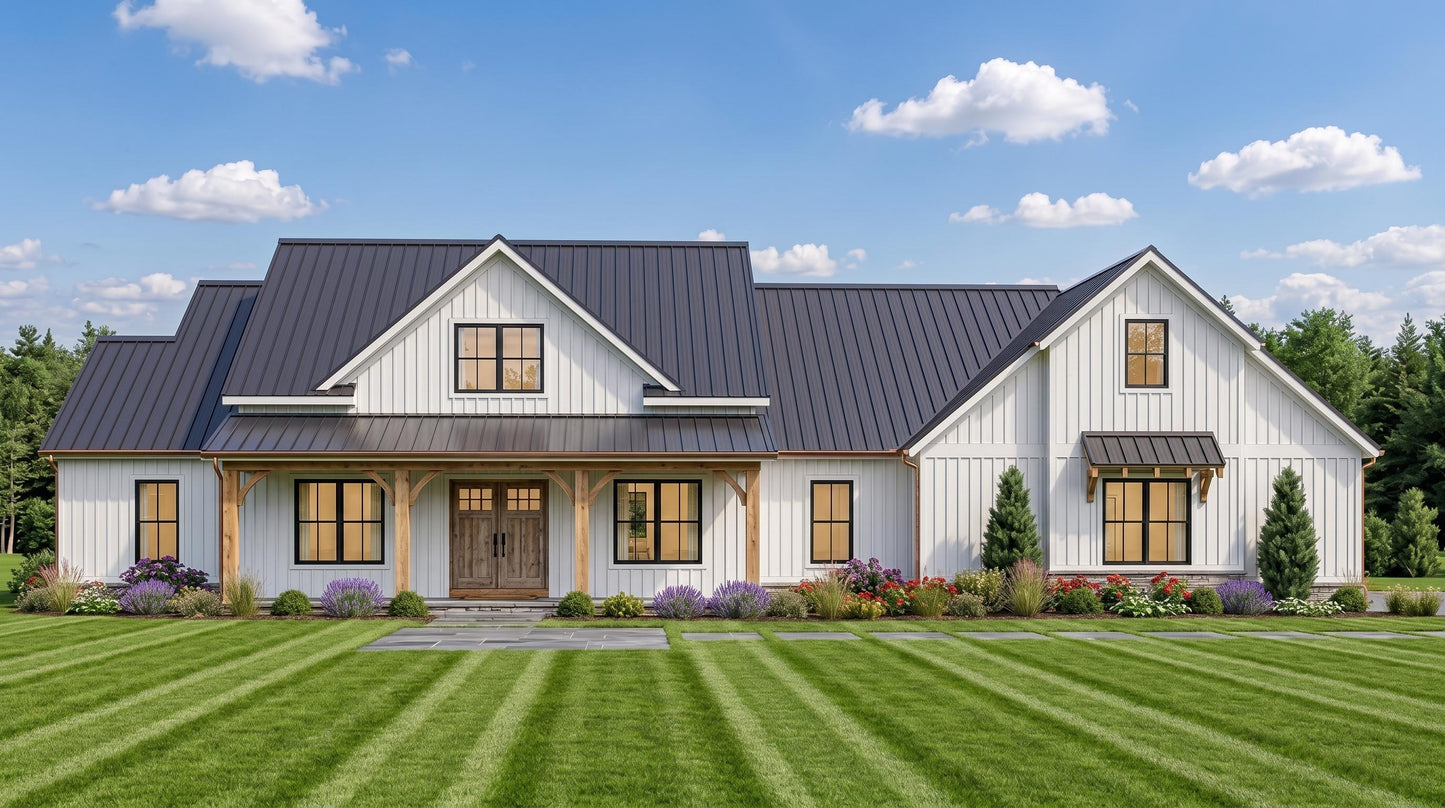 BG-20117 Foster Barndominium House Plan
