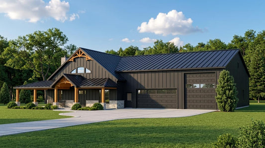BG-20003-B Fairhaven Barndominium House Plan