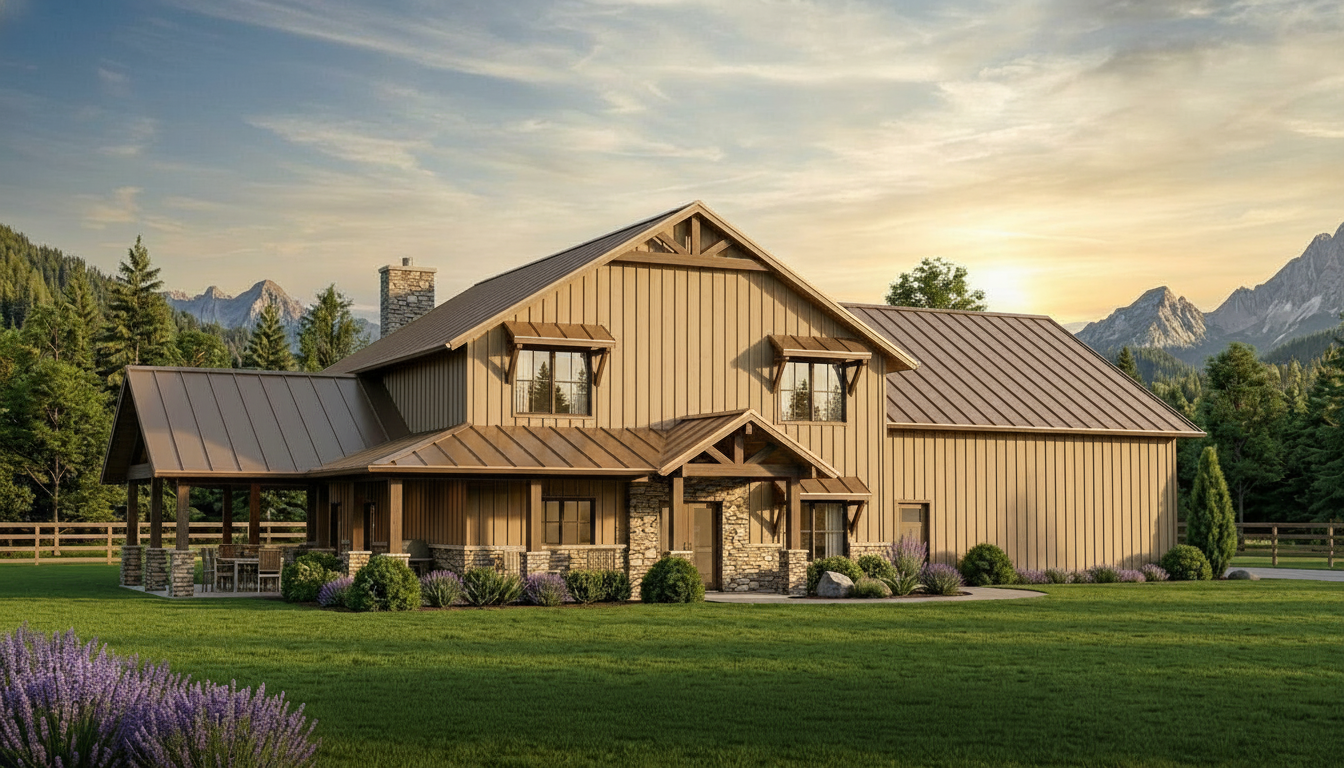 BG-20089 Gideon Barndominium House Plan