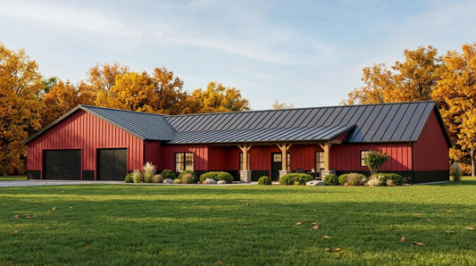 BG-20009 Everett Barndominium House Plan