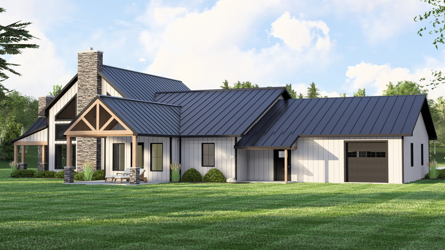 BG-20031 Havenwood Barndominium House Plan