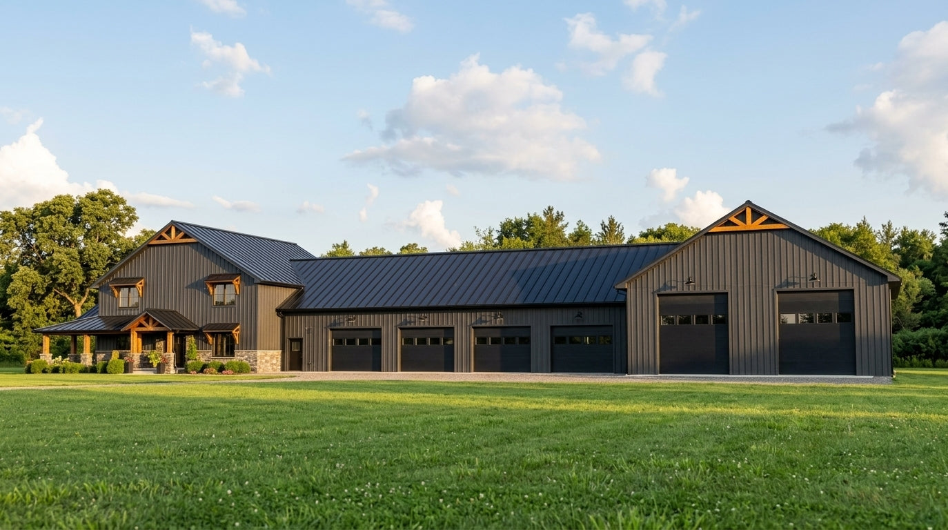 BG-20057 Blackwell Barndominium House Plan
