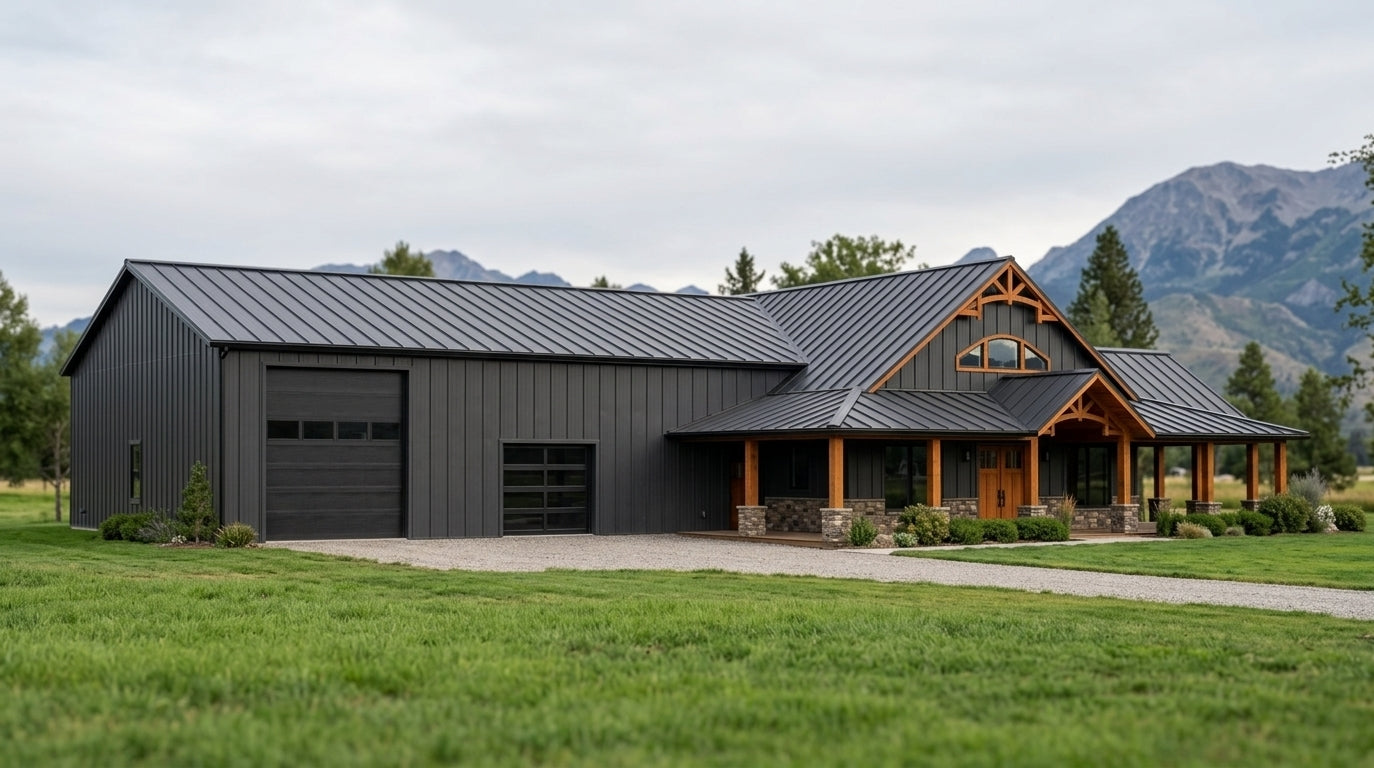 BG-20060 Newport Barndominium House Plan