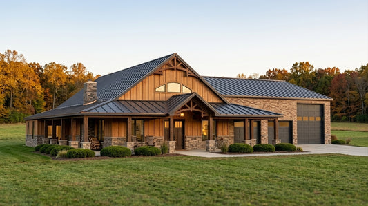 BG-20012-B Winston Barndominium House Plan