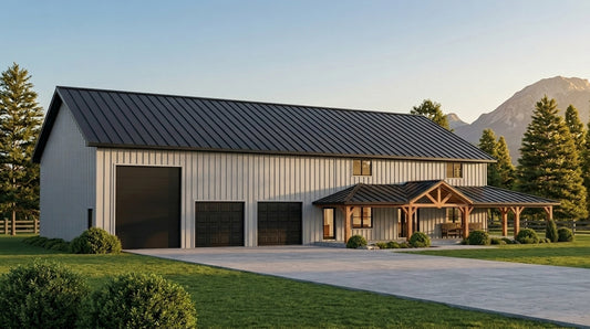 BG-20047 Ellsworth Barndominium House Plan