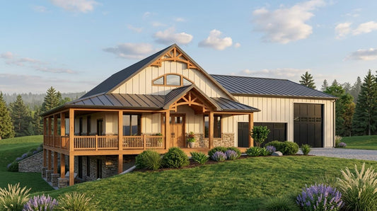 BG-20015 Winslow Barndominium House Plan