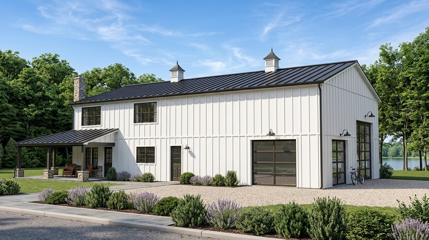 BG-20016 Thatcher Barndominium House Plan