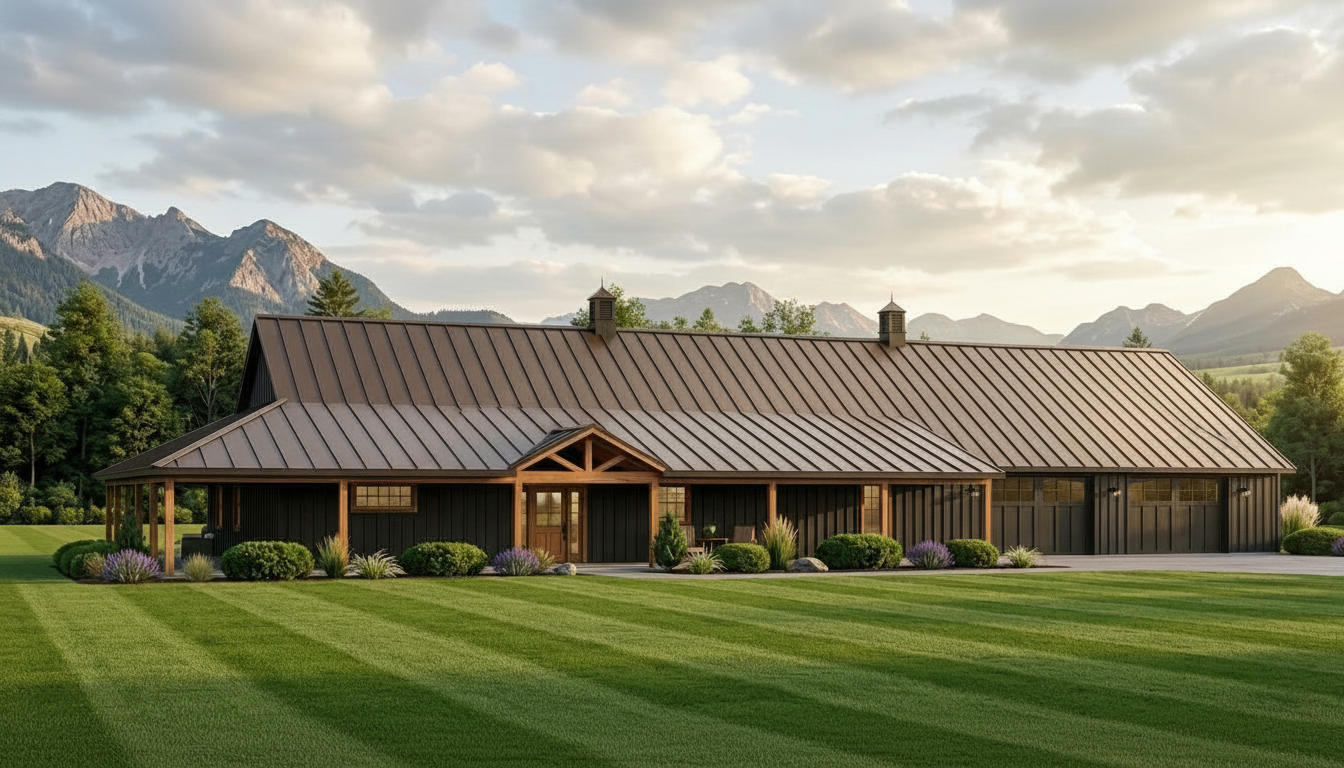 BG-20048 Glenwood Barndominium House Plan