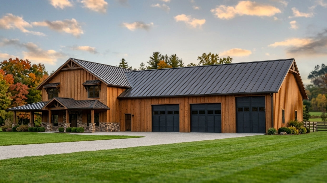 BG-20049 Kingswood Barndominium House Plan