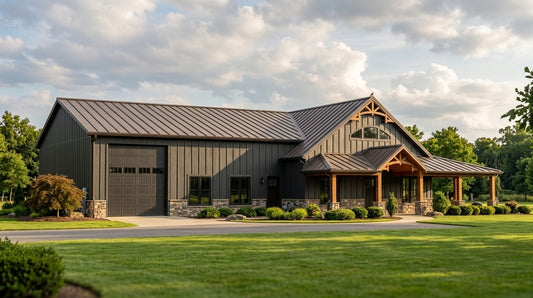 BG-20095 Caspian Barndominium House Plan