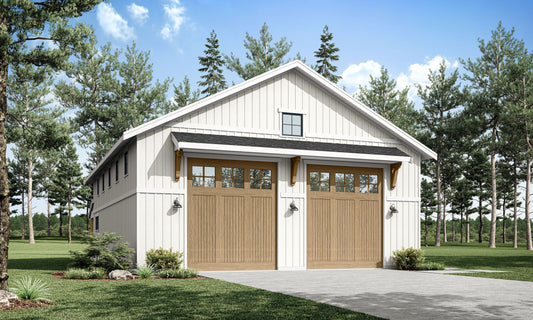 JRW-10009 Chase Barndominium House Plan