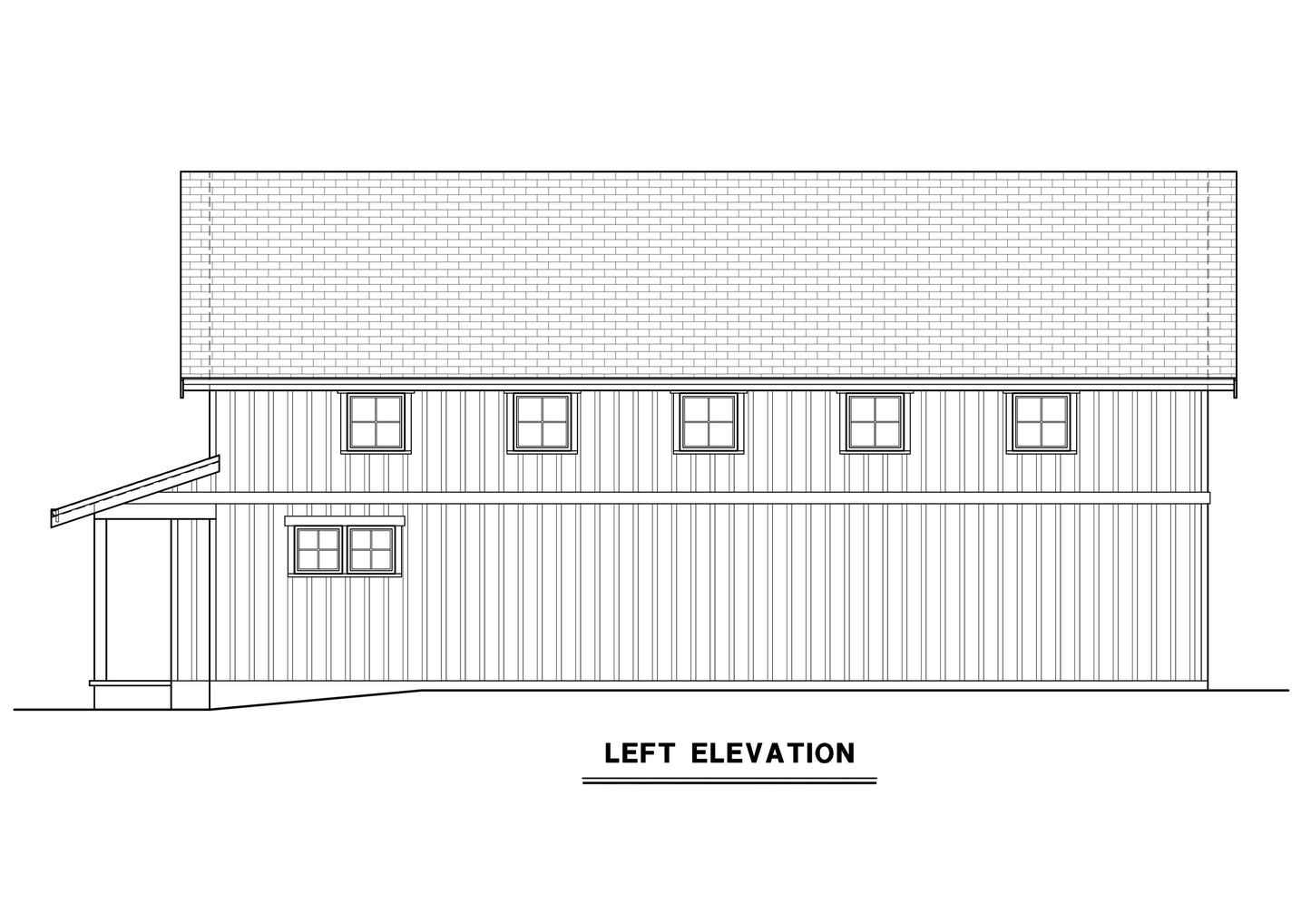 JRW-10009 Chase Barndominium House Plan