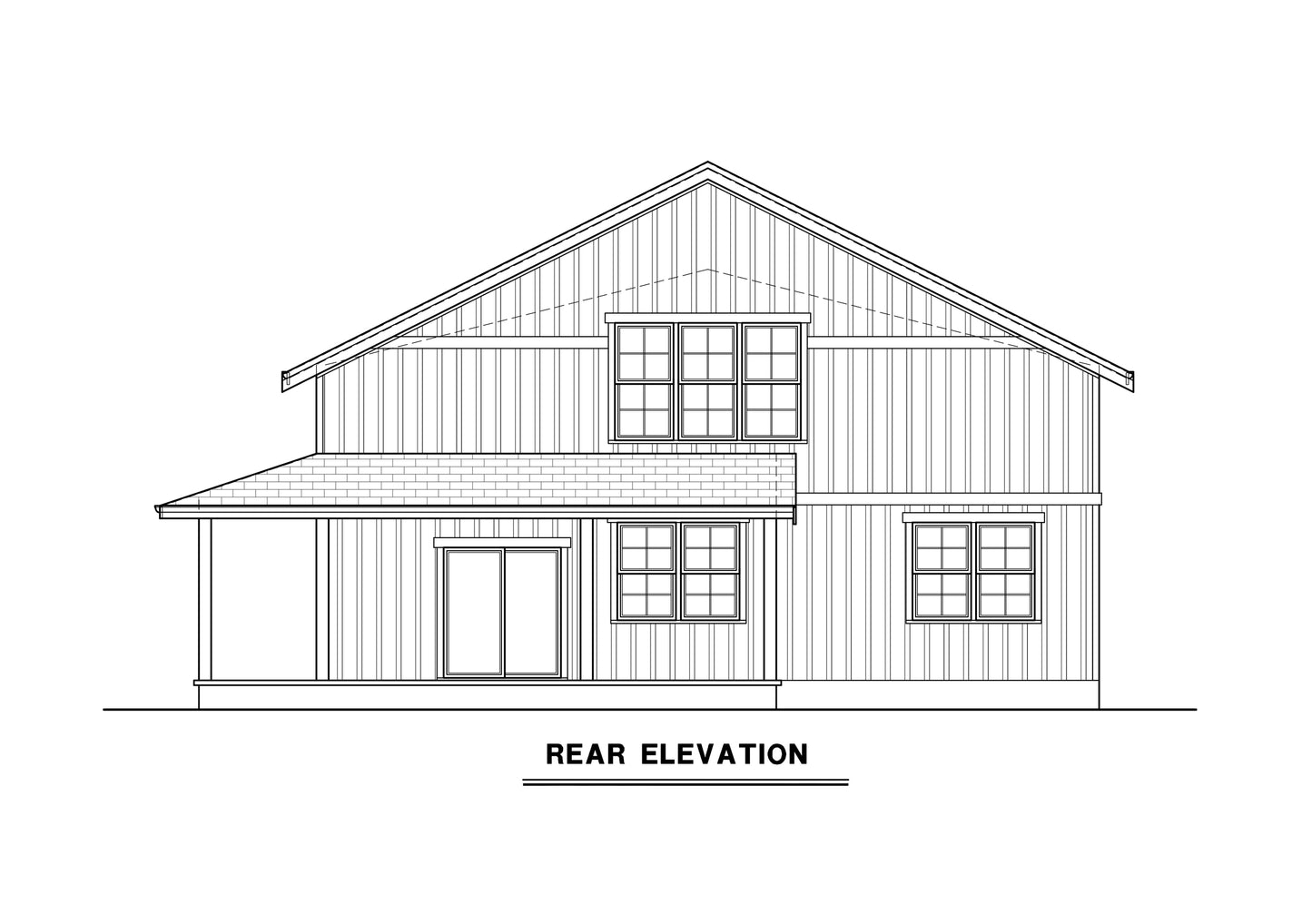 JRW-10009 Chase Barndominium House Plan
