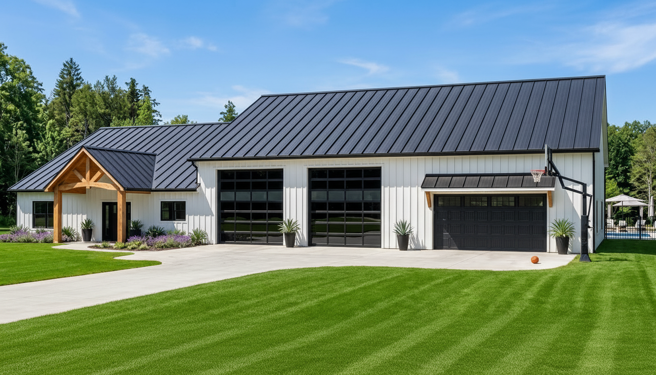 BG-20050 Stratford Barndominium House Plan